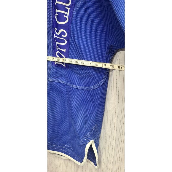 Size A1 BJJ Brazilian Jiu-Jitsu MMA Gi (uniform) Blue Travel Bag Gym Roll - Picture 9 of 11